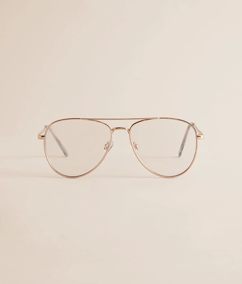 Aviator Blue Light Glasses