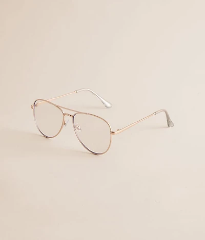 Aviator Blue Light Glasses