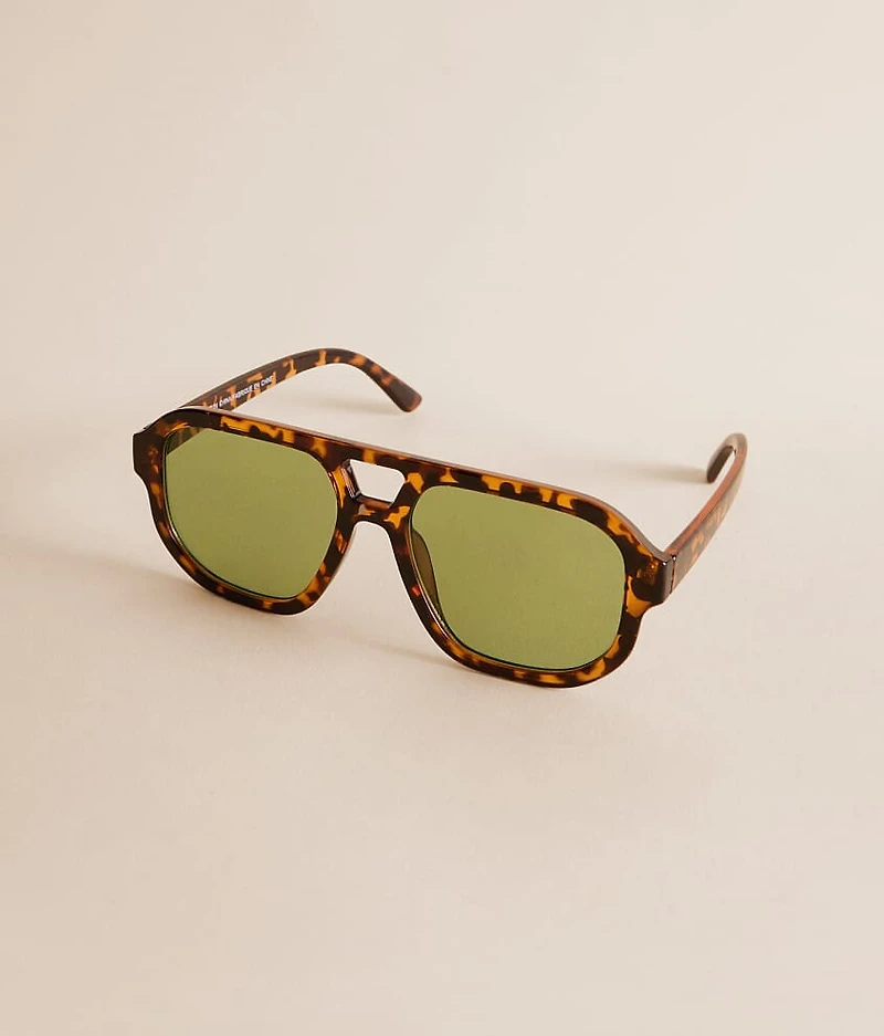 Tort Aviator Sunglasses