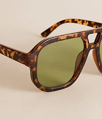Tort Aviator Sunglasses