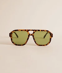 Tort Aviator Sunglasses