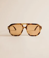 Tort Aviator Sunglasses