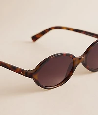 Oval Tort Sunglasses