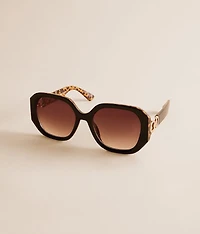 Leopard Print Sunglasses