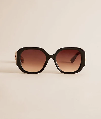 Leopard Print Sunglasses