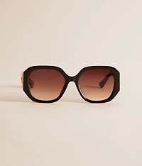 Leopard Print Sunglasses