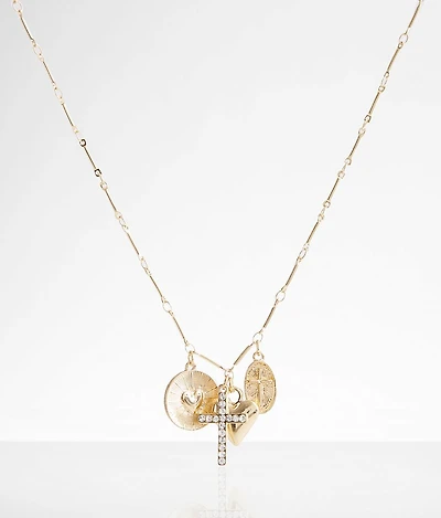 Cross & Heart Necklace