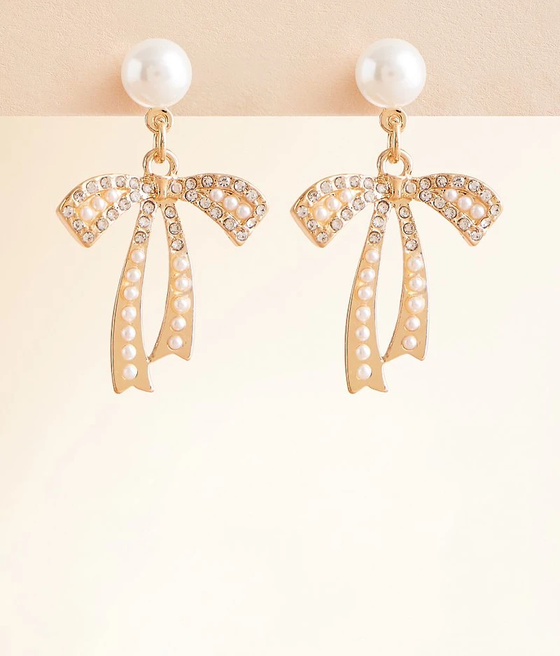 Glitz Bow Earring