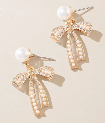 Glitz Bow Earring
