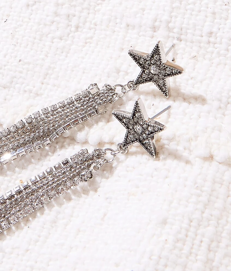 Star Fringe Earring