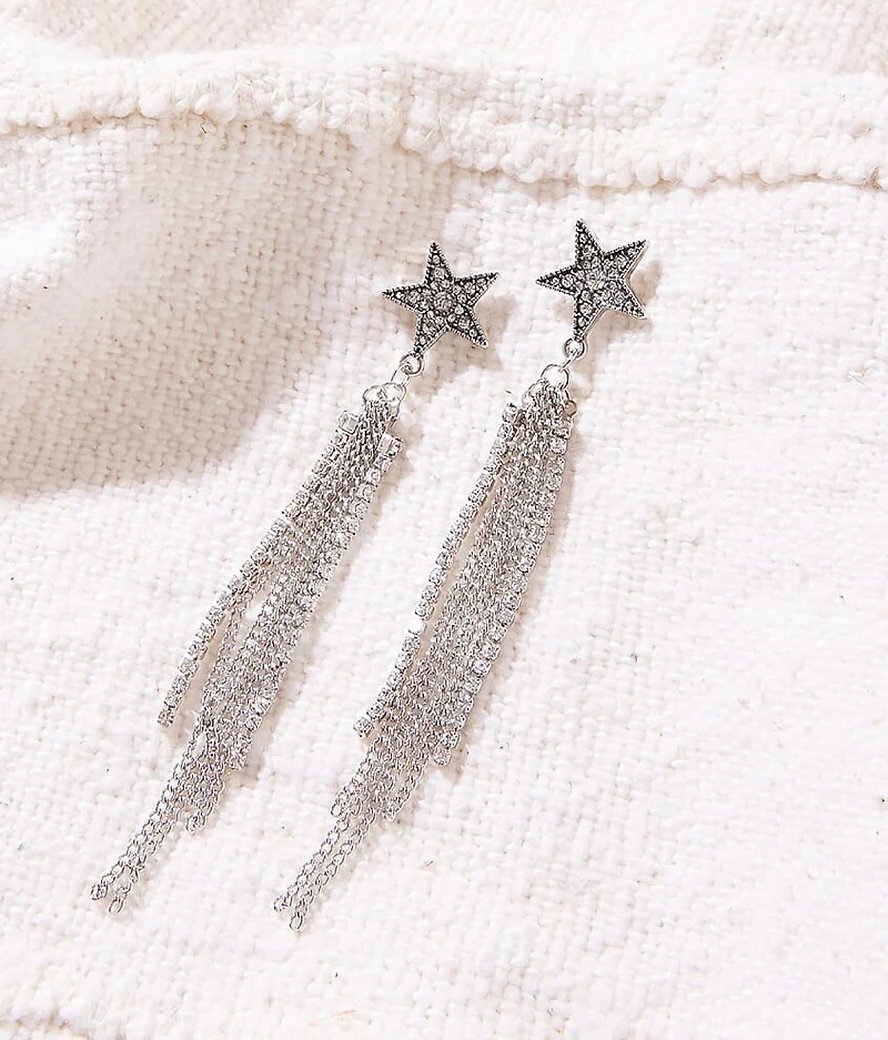 Star Fringe Earring