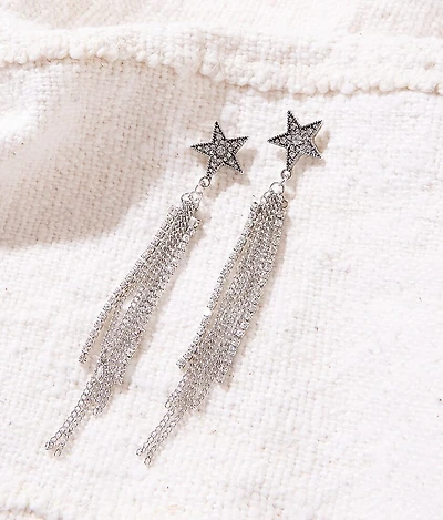 Star Fringe Earring