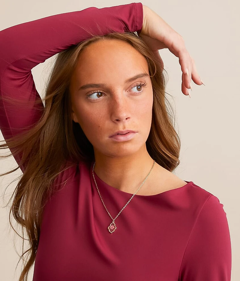 Pressed Flower Necklace