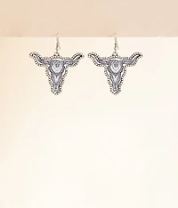 Glitz Steer Drop Earring