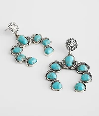 Western Turquoise Earring