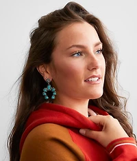 Western Turquoise Earring