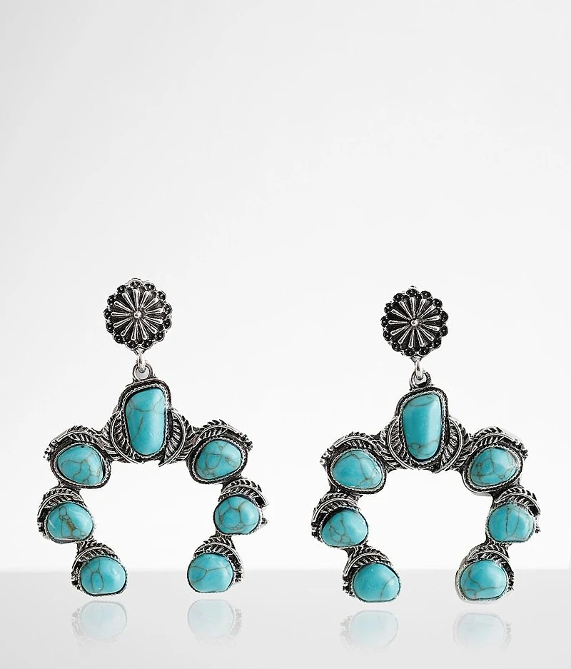 Western Turquoise Earring