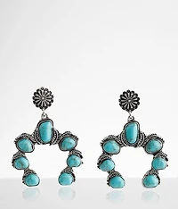 Western Turquoise Earring