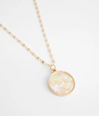 Foiled Pendant Necklace