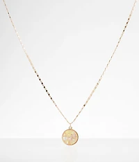 Foiled Pendant Necklace