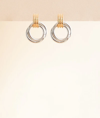 Double Hoop Earring