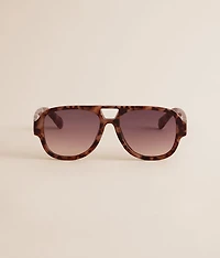 Tort Aviator Sunglasses