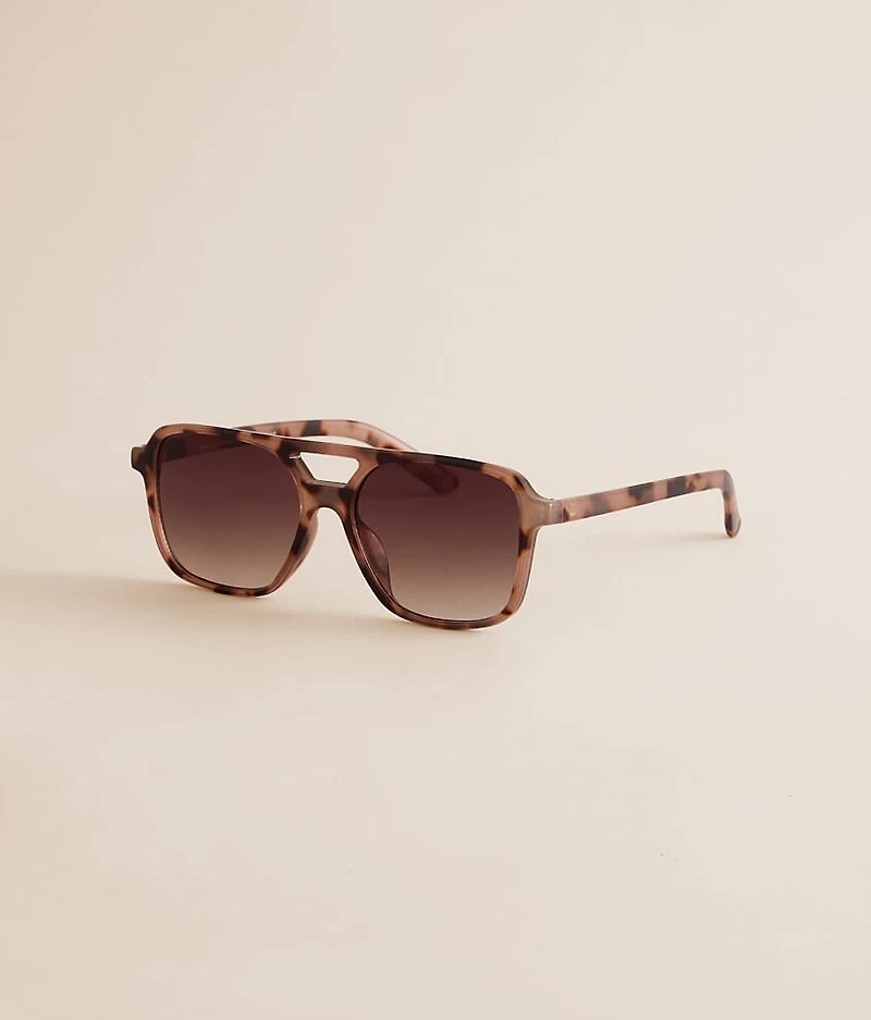Gradient Aviator Sunglasses