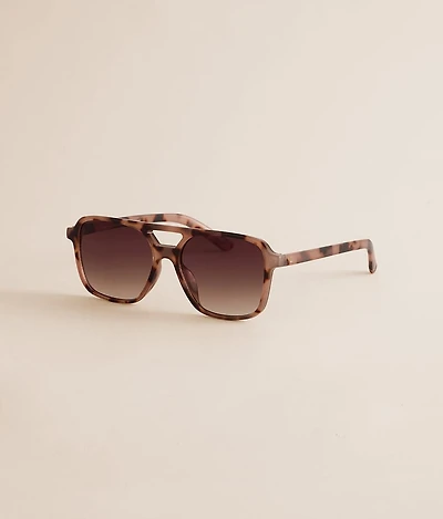 Gradient Aviator Sunglasses