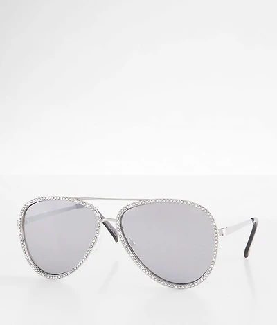 Glitz Aviator Sunglasses