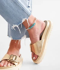 3 Pack Stone Ankle Bracelet Set