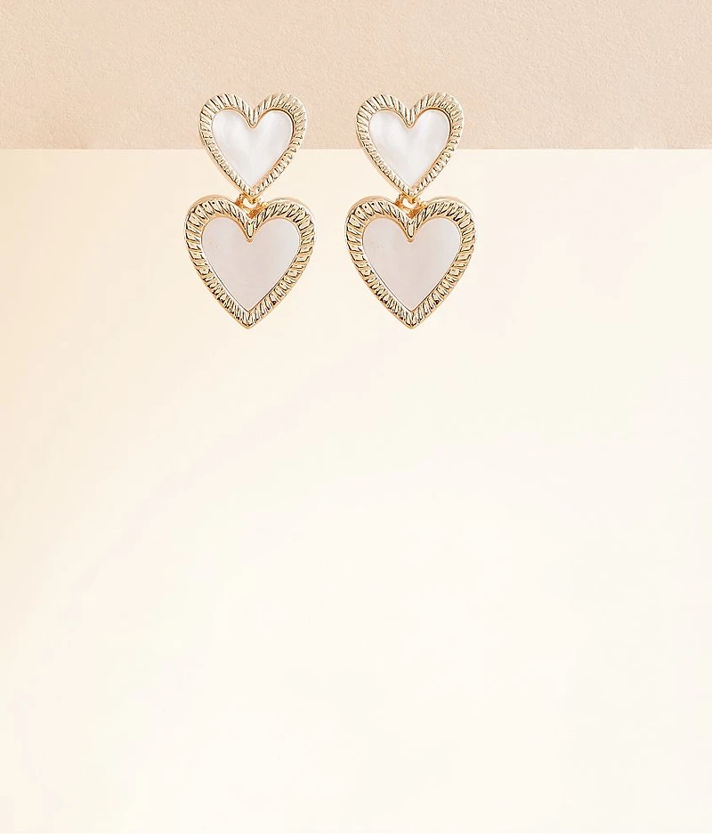 Double Heart Earring