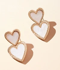 Double Heart Earring