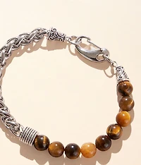 Bead & Chain Bracelet