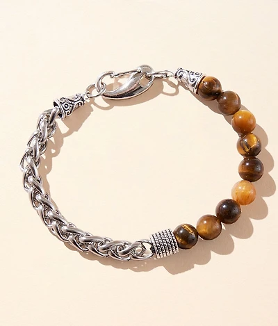 Bead & Chain Bracelet
