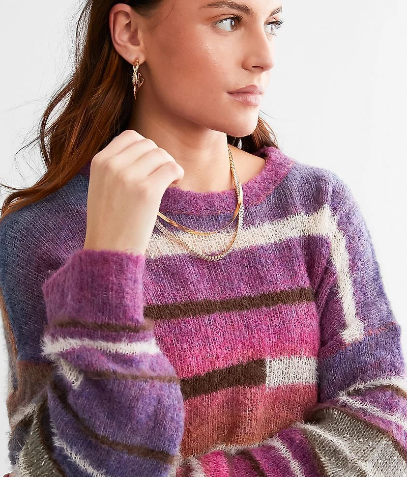 Eyelash Cropped Sweater