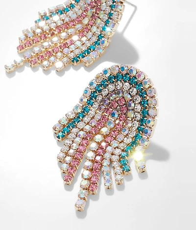 Baby Rainbow Fringe Earring