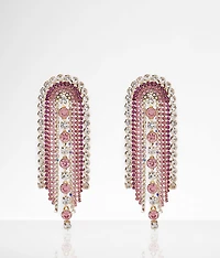 Rainbow Glitz Earring