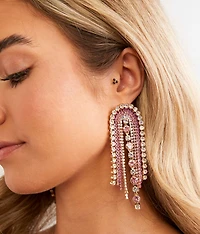 Rainbow Glitz Earring