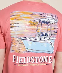 Sunset Boat T-Shirt