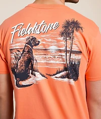 Dog On The Beach T-Shirt