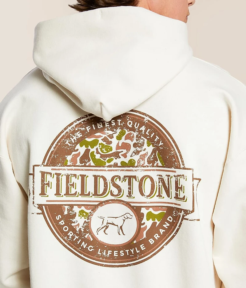 Camo Badge Hooded Sweatshirt