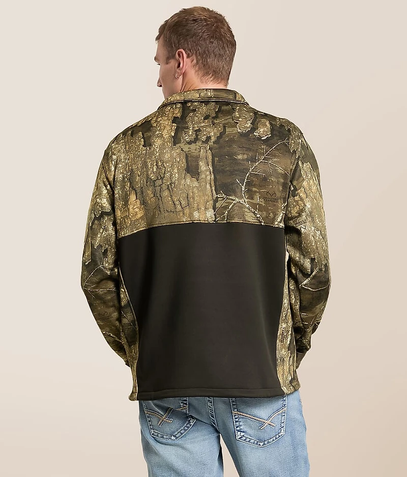 Timber Camo Quarter Zip Pullover