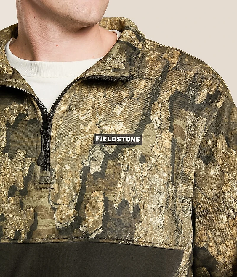 Timber Camo Quarter Zip Pullover