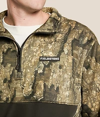 Timber Camo Quarter Zip Pullover