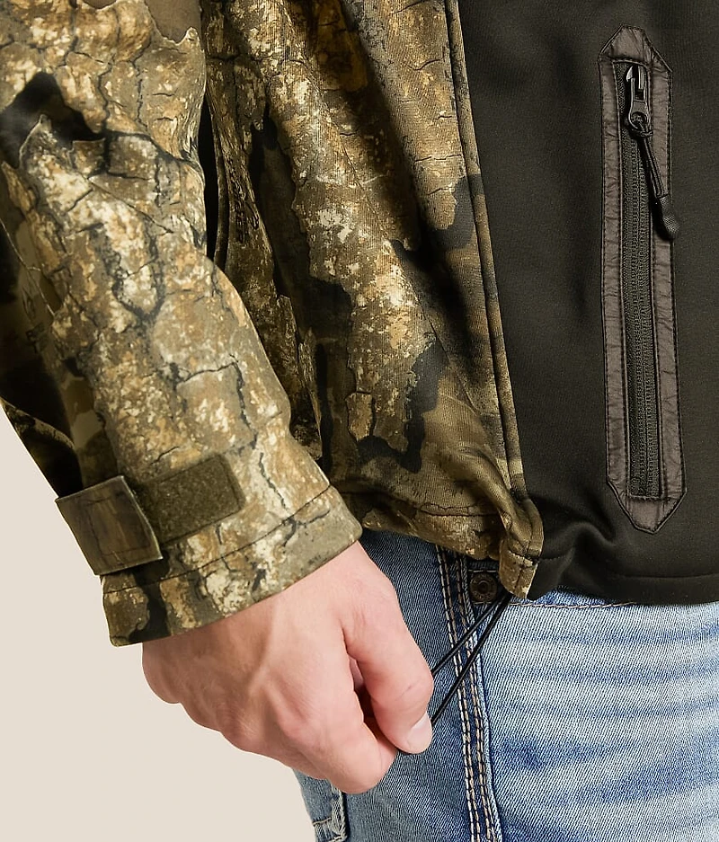 Timber Camo Quarter Zip Pullover