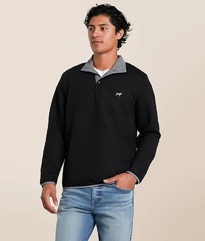 Fieldstone Sawyer Quilted Henley Pullover