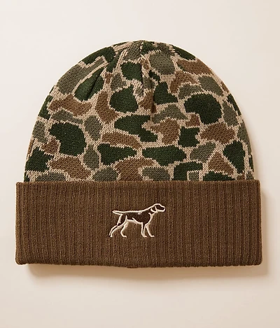 Dog Camo Beanie
