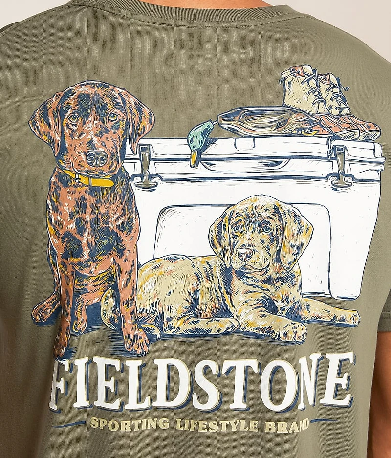 Puppies With Cooler T-Shirt