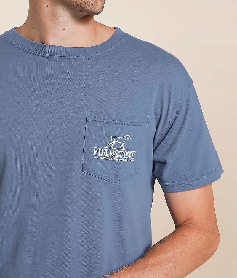 Black Lab Retrieving T-Shirt