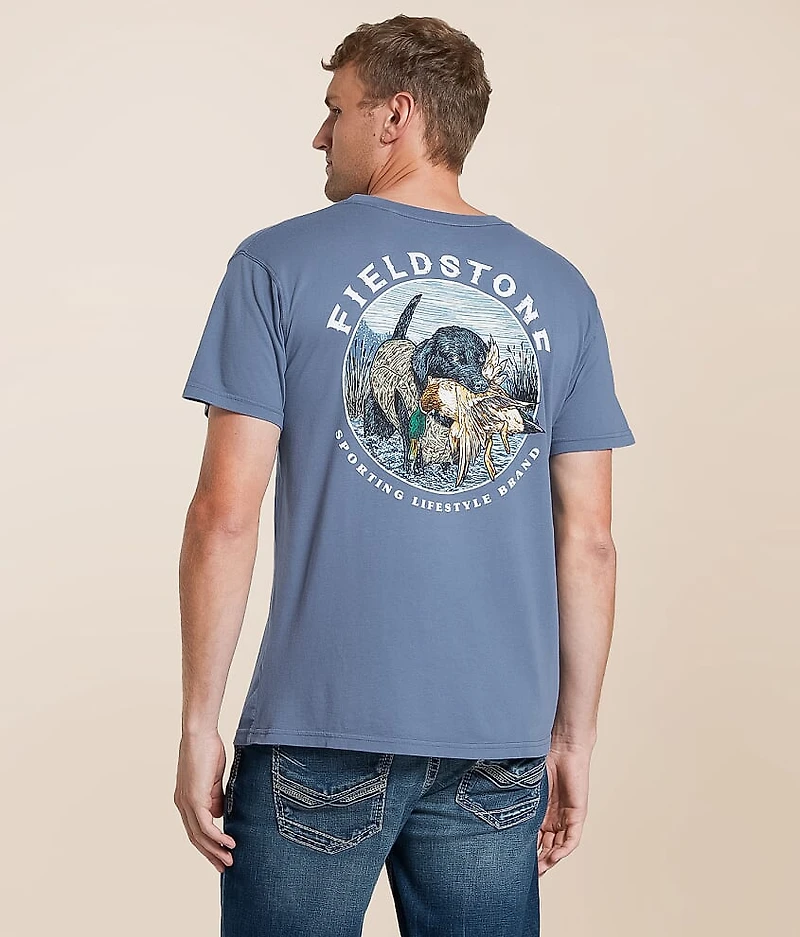 Fieldstone Black Lab Retrieving T-Shirt